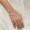 Lace & Favour Vintage Jewellery | Crystal Jewellery*Adelaide Vintage Inspired Crystal Bracelet Rose Gold