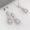 Lace & Favour Silver Prom Jewellery | Prom Jewellery Sets*Alessandra Vintage Inspired Crystal Bridal Jewellery Set