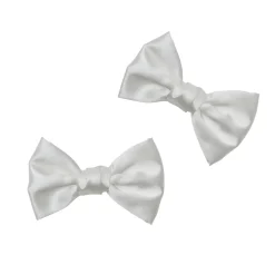 Rainbow Club Bride Gifts | Shoe Jewellery*Alice by | Ivory Satin Oversized Bow Shoe Clips