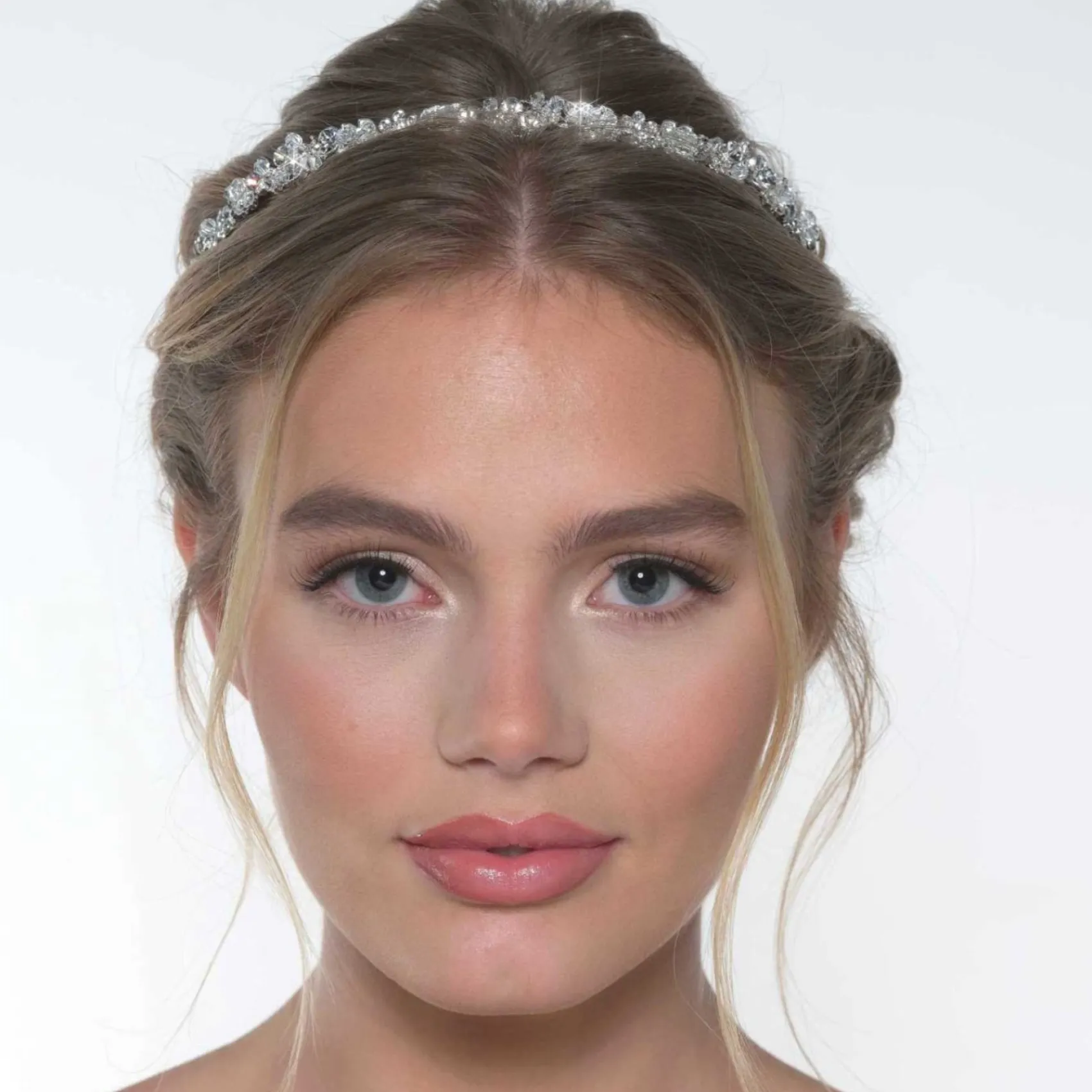 Poirier Vintage Headpieces | Crystal Hair Accessories*Alice Vintage Inspired Crystal Headband Silver