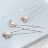 Arianna Bridesmaid Gifts | Pearl Hair Accessories*Mira Set of 3 Pearl, Crystal and Diamante Hair Pins ARP614