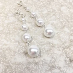 Arianna Bride Gifts | Pearl Jewellery*Purity Pearl Drop Earrings ARE617