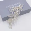 Twilight Designs Prom Hair Clips & Combs | Vintage Headpieces*Audrey Vintage Inspired Crystal and Diamante Hair Clip Ivory/ Silver
