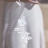 Bianco Evento Single Tier Veils | Chapel Length & Cathedral Veils*Bianco Single Tier Cathedral Veil with Lace Appliques S519 Ivory