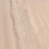 Bianco Evento Single Tier Veils | Chapel Length & Cathedral Veils*Bianco Single Tier Chapel Veil with Beaded Lace Edge S471 Ivory