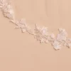 Bianco Evento Single Tier Veils | Fingertip Veils*Bianco Single Tier Floral Lace Edge Fingertip Veil S413 Ivory