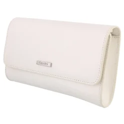 Capollini Wedding Guest Bags | Occasion Handbags*Nubuck Leather Clutch Bag Cream