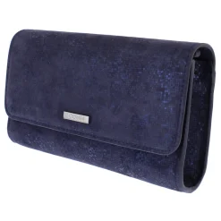 Capollini Wedding Guest Bags | Occasion Handbags*Nubuck Leather Clutch Bag Navy