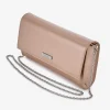 Capollini Wedding Guest Bags | Occasion Handbags*Leather Clutch Bag Nude