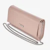 Capollini Wedding Guest Bags | Occasion Handbags*Patent Leather Clutch Bag Nude Pink