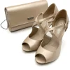 Capollini Wedding Guest Shoes | Mother Of The Bride Shoes*Orchid Leather Cross Strap Peep Toe Sandals Nude