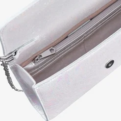 Capollini Occasion Handbags | Wedding Handbags*Leather Clutch Bag Pearlescent