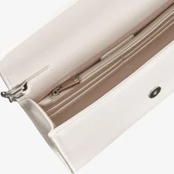 Capollini Wedding Guest Bags | Occasion Handbags*Leather Clutch Bag Porcelain