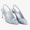 Capollini Party Shoes | Wedding Guest Shoes*Sophia Grey Nubuck Leather Diamante Slingback Stilettos Moonlight Grey