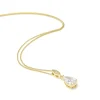 Lace & Favour Gold Prom Jewellery | Prom Necklaces*Ellie Gold Teardrop Crystal Pendant