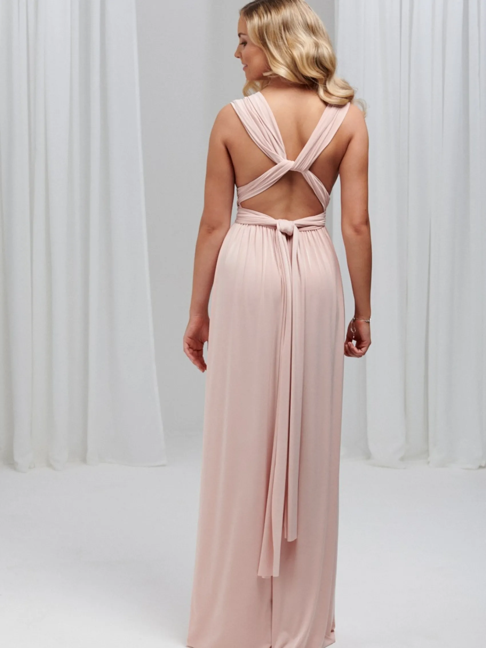 Lace & Favour Multiway Bridesmaid Dresses*Emily Rose Multiway Bridesmaid Dress Blush Pink