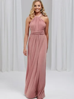 Lace & Favour Multiway Bridesmaid Dresses*Emily Rose Multiway Bridesmaid Dress (One Size) Dusky Pink