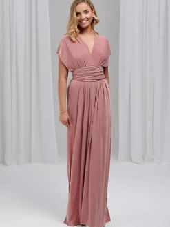 Lace & Favour Multiway Bridesmaid Dresses*Emily Rose Multiway Bridesmaid Dress (One Size) Dusky Pink