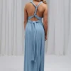 Lace & Favour Multiway Bridesmaid Dresses*Emily Rose Multiway Bridesmaid Dress (One Size) Dusty Blue