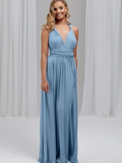 Lace & Favour Multiway Bridesmaid Dresses*Emily Rose Multiway Bridesmaid Dress (One Size) Dusty Blue