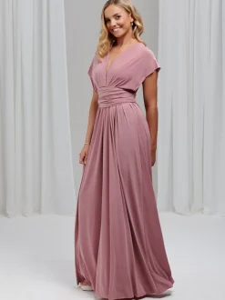 Lace & Favour Multiway Bridesmaid Dresses*Emily Rose Multiway Bridesmaid Dress (One Size) Dusty Rose