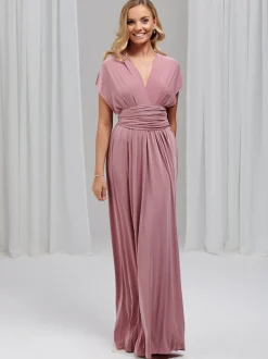 Lace & Favour Multiway Bridesmaid Dresses*Emily Rose Multiway Bridesmaid Dress (One Size) Dusty Rose