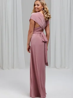 Lace & Favour Multiway Bridesmaid Dresses*Emily Rose Multiway Bridesmaid Dress (One Size) Dusty Rose