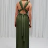 Lace & Favour Multiway Bridesmaid Dresses*Emily Rose Multiway Bridesmaid Dress Olive Green