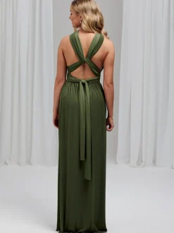 Lace & Favour Multiway Bridesmaid Dresses*Emily Rose Multiway Bridesmaid Dress Olive Green