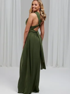 Lace & Favour Multiway Bridesmaid Dresses*Emily Rose Multiway Bridesmaid Dress Olive Green