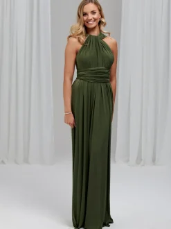 Lace & Favour Multiway Bridesmaid Dresses*Emily Rose Multiway Bridesmaid Dress Olive Green