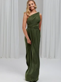 Lace & Favour Multiway Bridesmaid Dresses*Emily Rose Multiway Bridesmaid Dress Olive Green