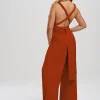 Lace & Favour Multiway Bridesmaid Jumpsuits*Emily Rose Multiway Bridesmaid Jumpsuit Rust
