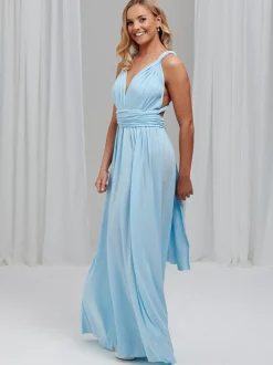 Lace & Favour Multiway Bridesmaid Dresses*Emily Rose Multiway Bridesmaid Dress (One Size) Sky Blue