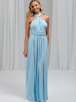 Lace & Favour Multiway Bridesmaid Dresses*Emily Rose Multiway Bridesmaid Dress (One Size) Sky Blue