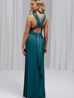 Lace & Favour Multiway Bridesmaid Dresses*Emily Rose Multiway Bridesmaid Dress (One Size) Teal