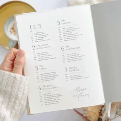 Blush & Gold Wedding Planner Books | Engagement Gifts*Floral Luxury Wedding Planner Book Floral Print/ Rose Gold