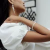 Freya Rose Mother Of The Groom Gifts | Mother Of The Bride Gifts*Dainty Rice Pearl Bracelet