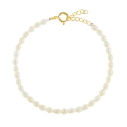 Freya Rose Mother Of The Groom Gifts | Mother Of The Bride Gifts*Dainty Rice Pearl Bracelet