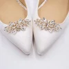 Lace & Favour Bride Gifts | Shoe Jewellery*Glamour Classic Crystal Shoe Clips Gold