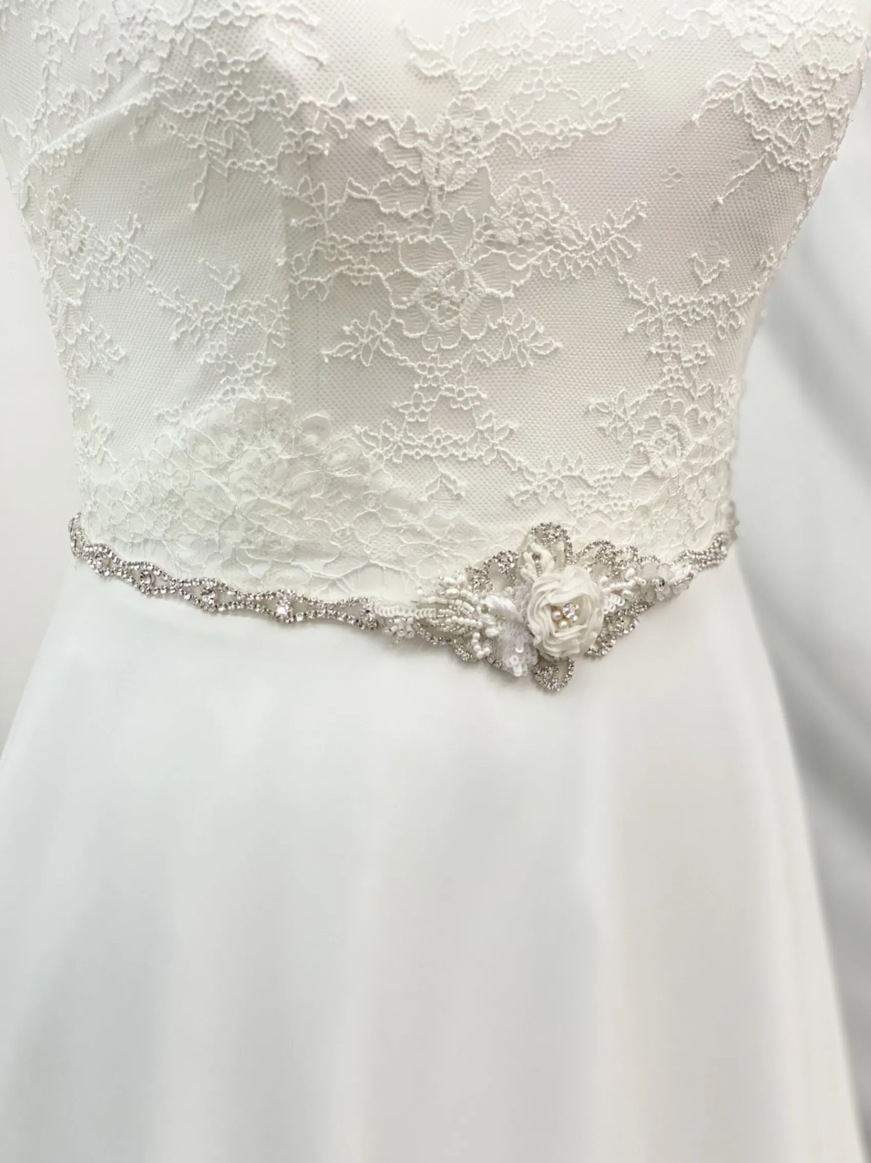 Beads & Beyond Wedding Dress Belts*Harper Rose Beaded and Diamante Bridal Belt