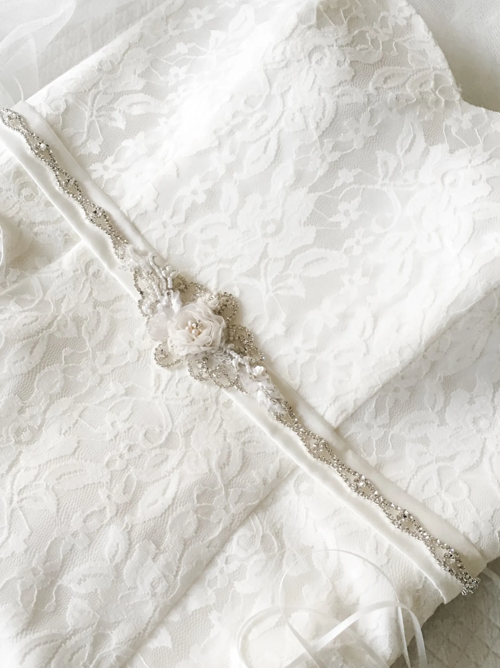 Beads & Beyond Wedding Dress Belts*Harper Rose Beaded and Diamante Bridal Belt