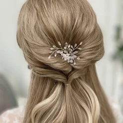 Twilight Designs Prom Hair Clips & Combs | Bridesmaid Gifts*Hera Crystal and Diamante Wedding Hair Pin Silver
