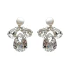 Hermione Harbutt Crystal Jewellery | Silver Wedding Jewellery*Beatrice Crystal Earrings