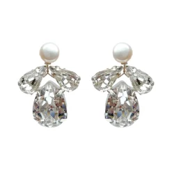 Hermione Harbutt Crystal Jewellery | Silver Wedding Jewellery*Beatrice Crystal Earrings