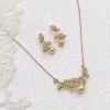 Ivory & Co Bride Gifts | Pearl Jewellery*Ivory and Co Aphrodite Gold Bridal Jewellery Set
