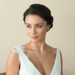 Ivory & Co Mother Of The Groom Gifts | Mother Of The Bride Gifts*Ivory and Co Aphrodite Silver Bridal Jewellery Set