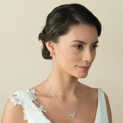 Ivory & Co Mother Of The Groom Gifts | Mother Of The Bride Gifts*Ivory and Co Aphrodite Silver Bridal Jewellery Set