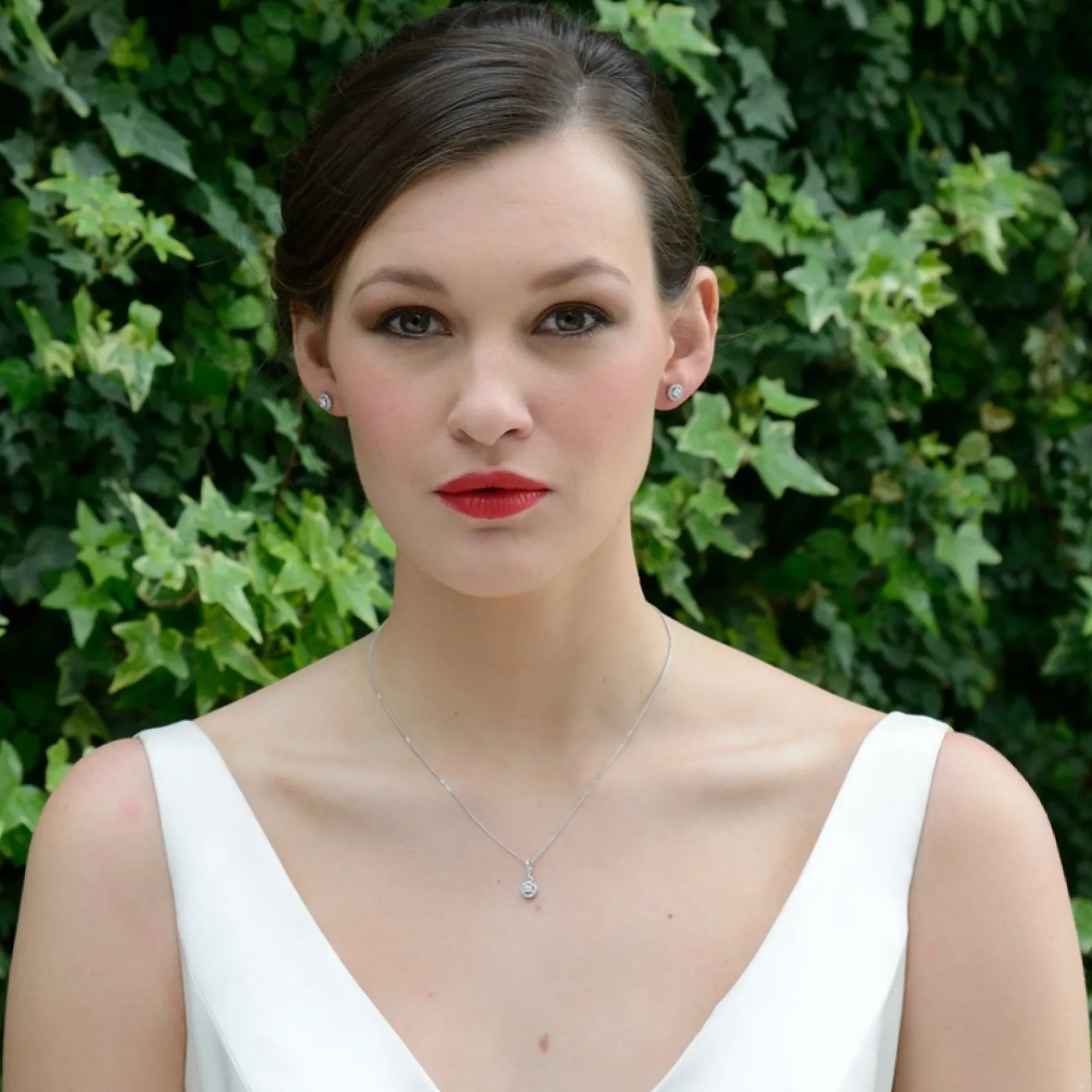 Ivory & Co Silver Prom Jewellery | Prom Necklaces*Ivory and Co Balmoral Crystal Pendant Necklace