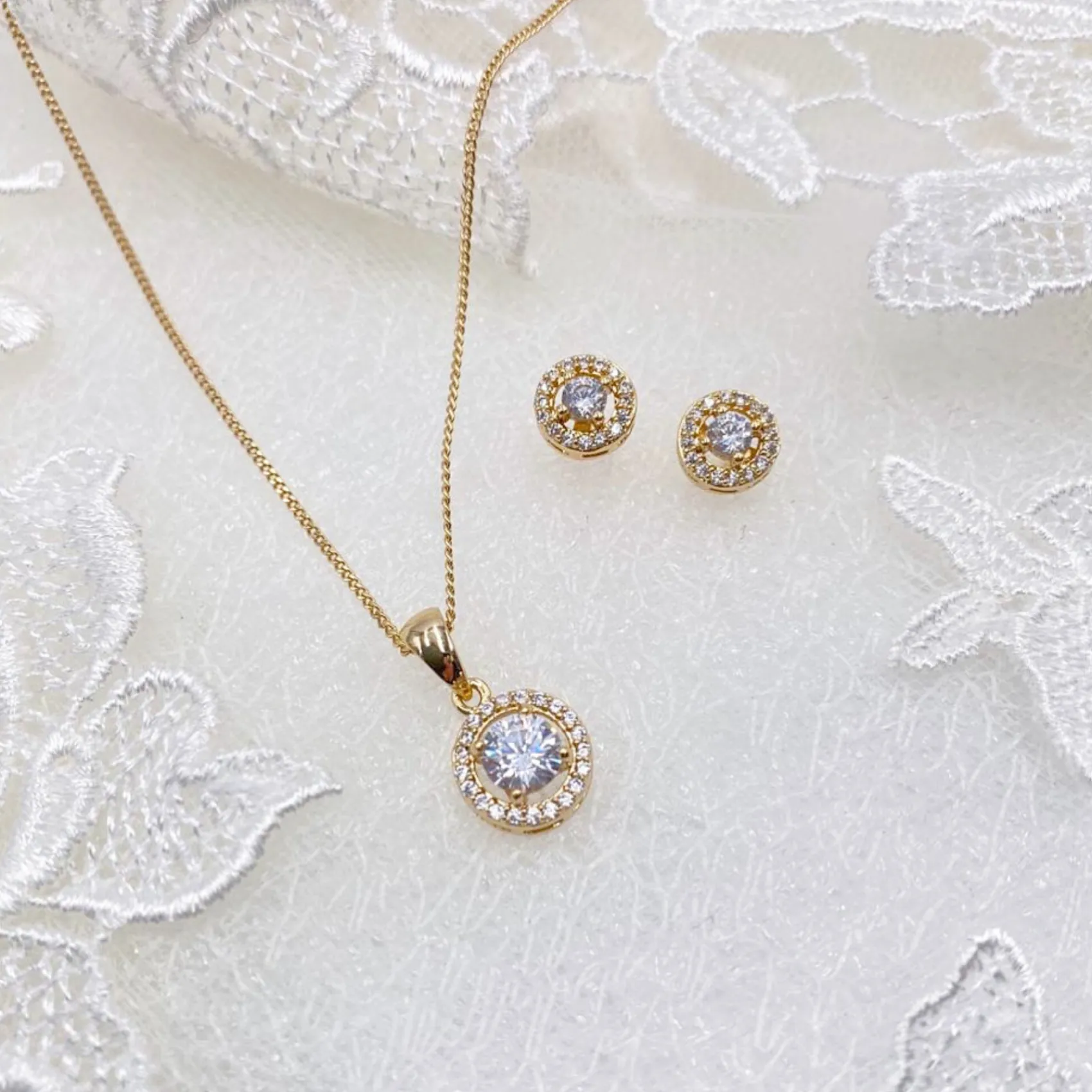 Ivory & Co Gold Prom Jewellery | Prom Jewellery Sets*Ivory and Co Balmoral Gold Wedding Jewellery Set
